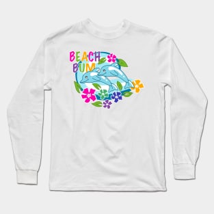 Bimbocore Y2K 2000s Aesthetic Room Decor Pattern Long Sleeve T-Shirt